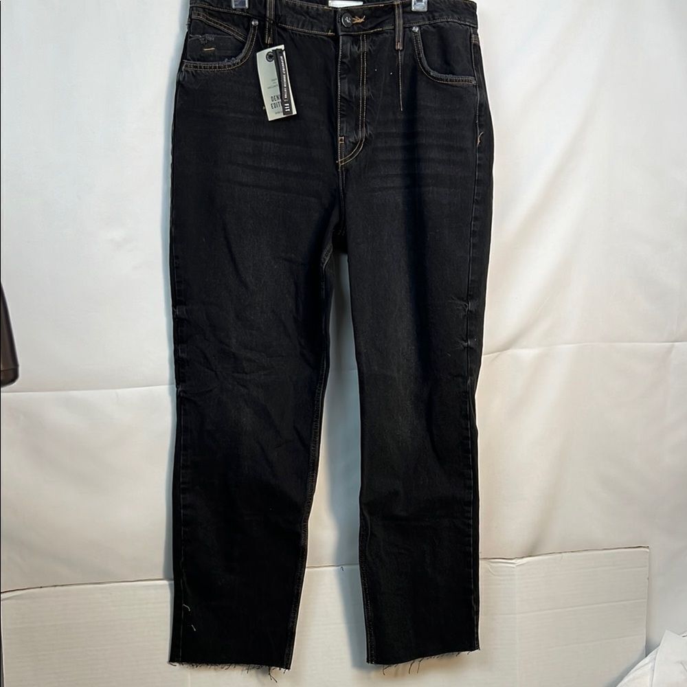 River island Denim Edition Ri O door luxe collection jeans 14 short NWT